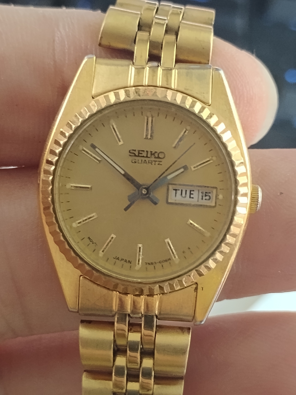Seiko Quartz Gold Tone Men's Watch